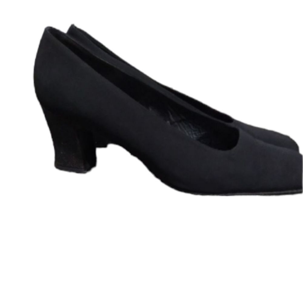 Low block heels, black 9N - Picture 7 of 12